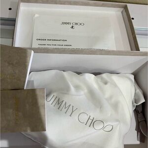 Jimmy Choo Cream Dust Bag